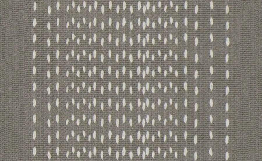 French General Maribel Stripe Charcoal tissu ameublement rayé