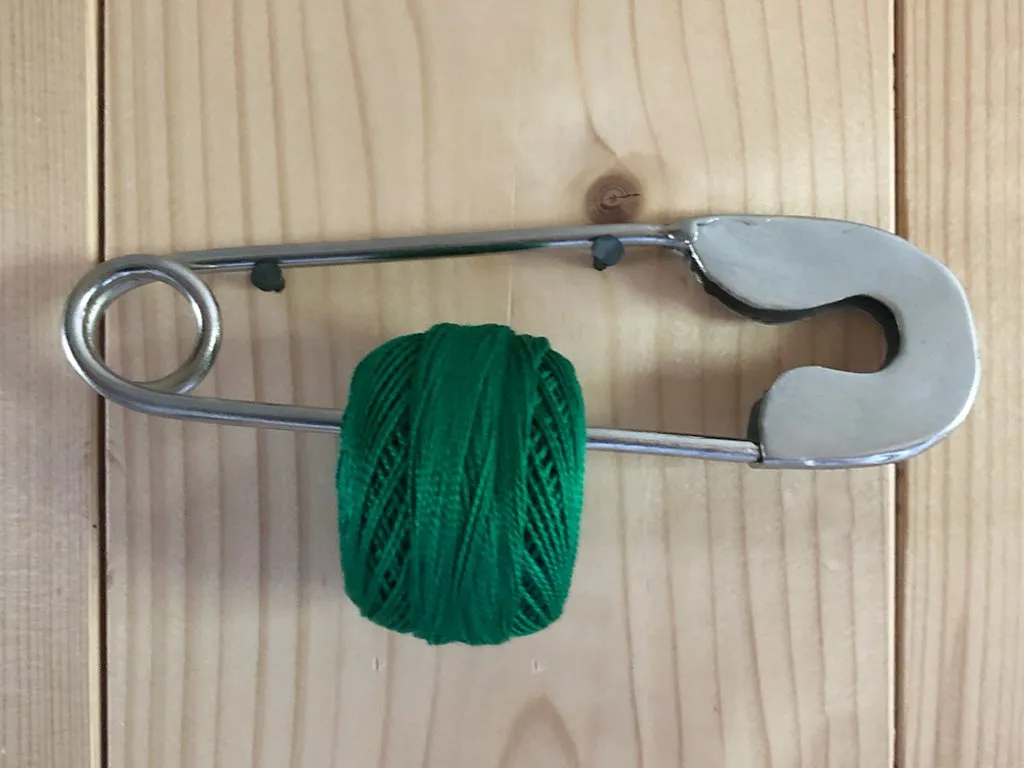 La Croix et La Manière Cabas cannage kit vinyle petit vert