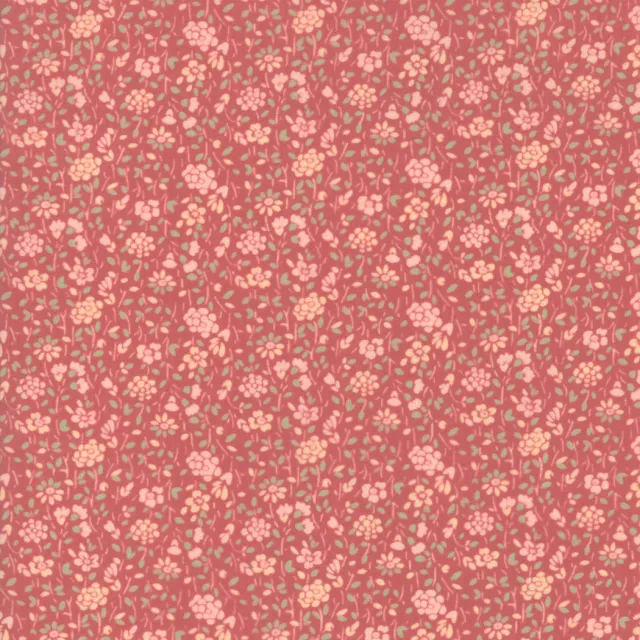 French General Tres Jolie 13870 13LW batiste coton rouge