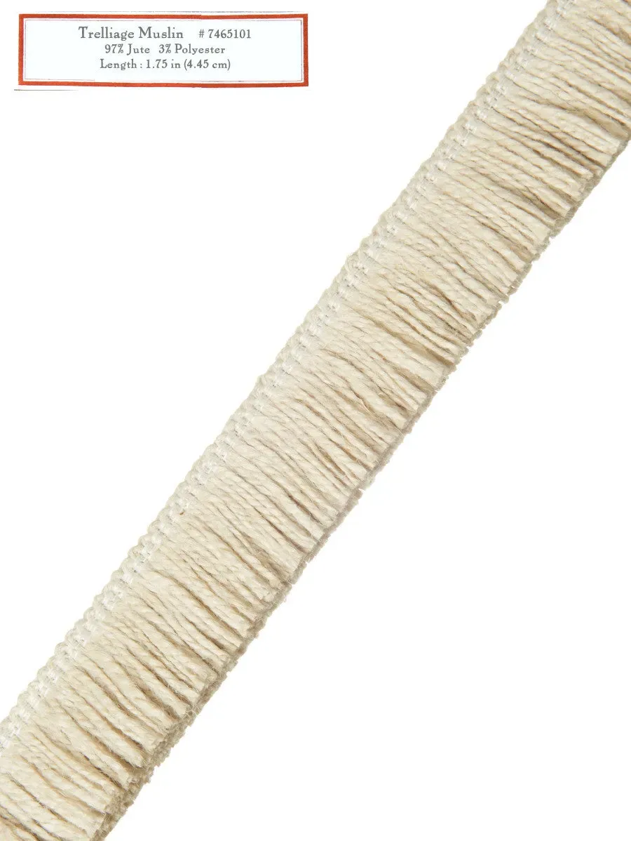 French General Treillage Muslin galon décoratif au mètre 4,4 cm