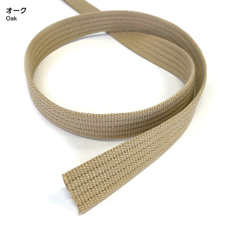 Yoko Saito JTT-A2511 sangle anse sac noir 25mm au mètre