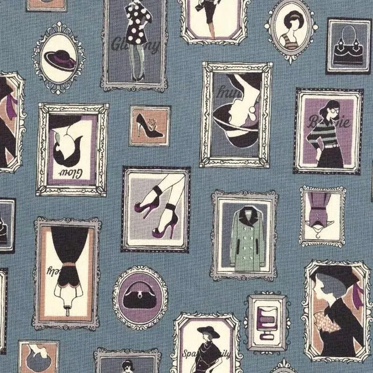 Yoko Saito un/no Fashion tissu coton ivoire au mètre