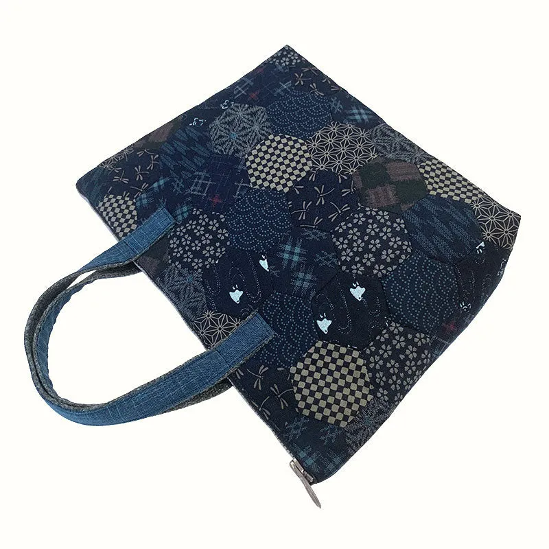 Yoko Saito Big Hexagon Pouch kit pochette 30,5 cm