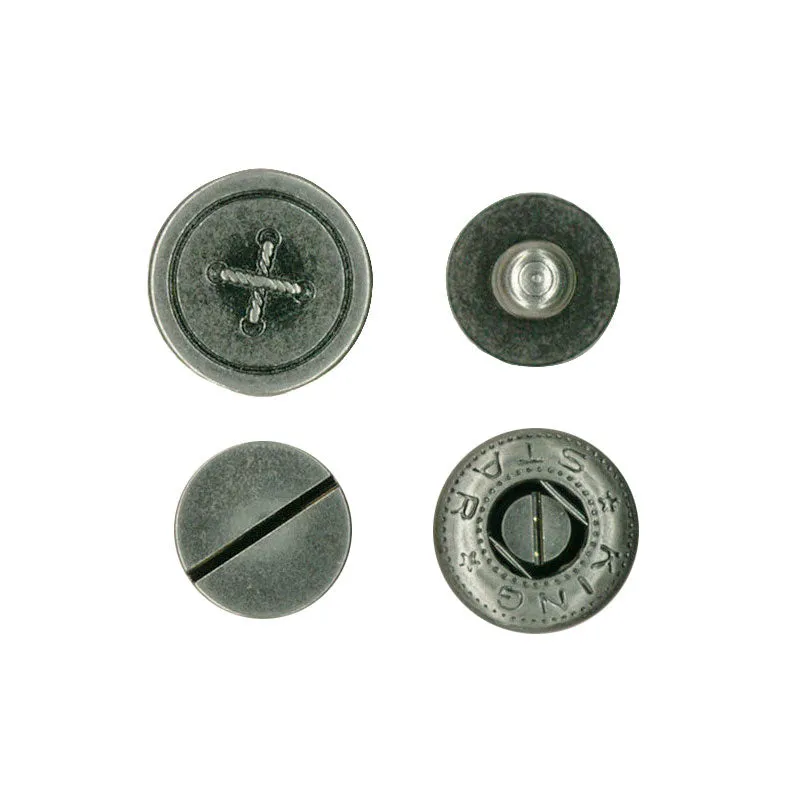 Yoko Saito JTMP-143 bouton-pression vis 16mm sac