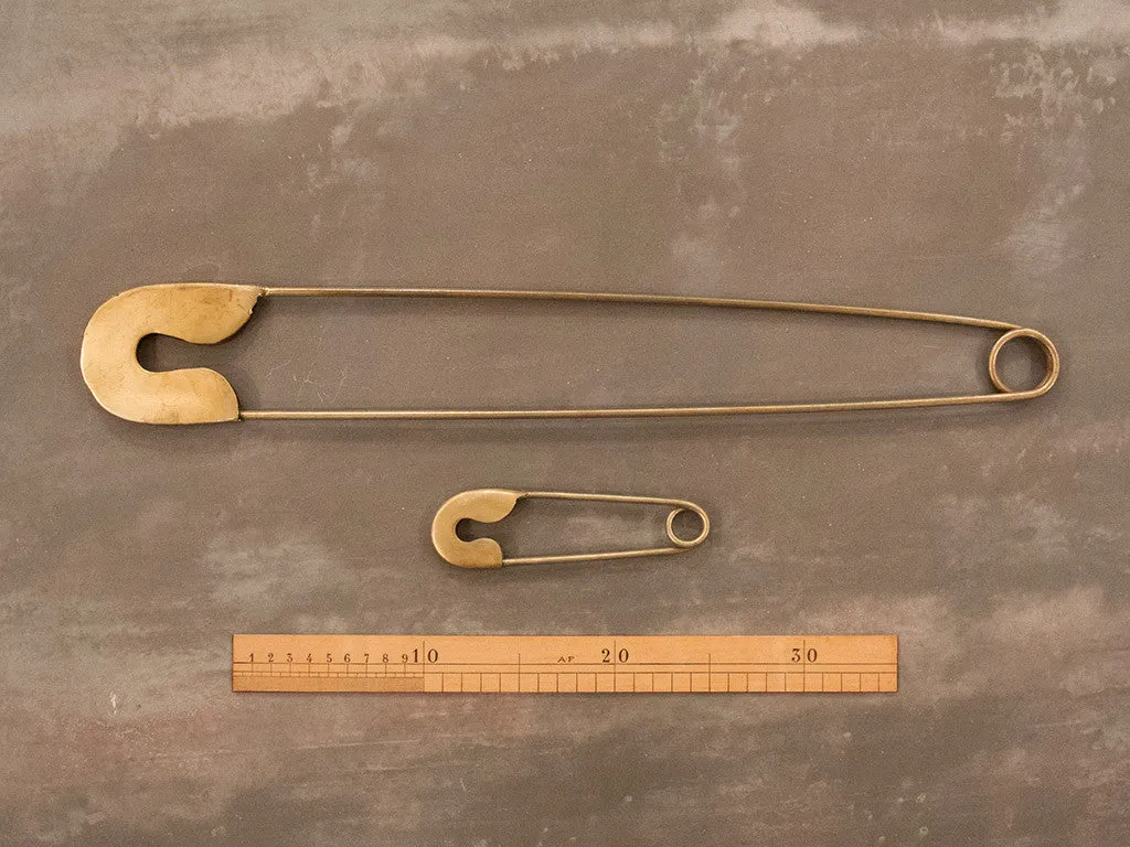 La Croix et La Manière Grosse épingle nourrice acier 15cm