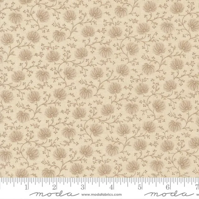 French General Joie De Vivre Roche 13986 12 tissu coton fleuri