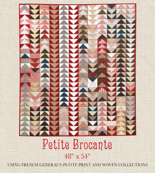 French General Petite Prints Petite Brocante patron patchwork imprimé