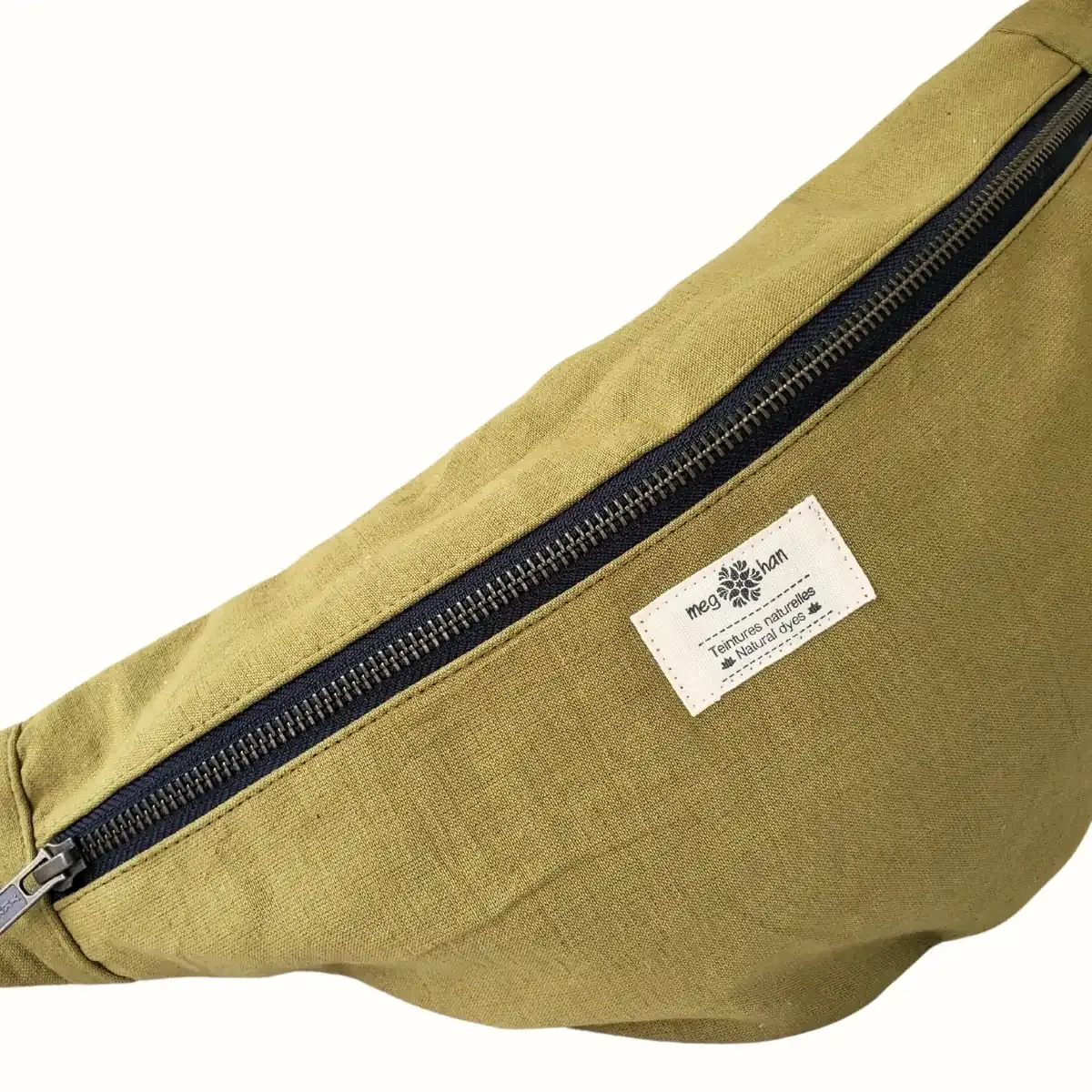 Tribu Indigo banane coton bio kaki grenade indigo 44 cm