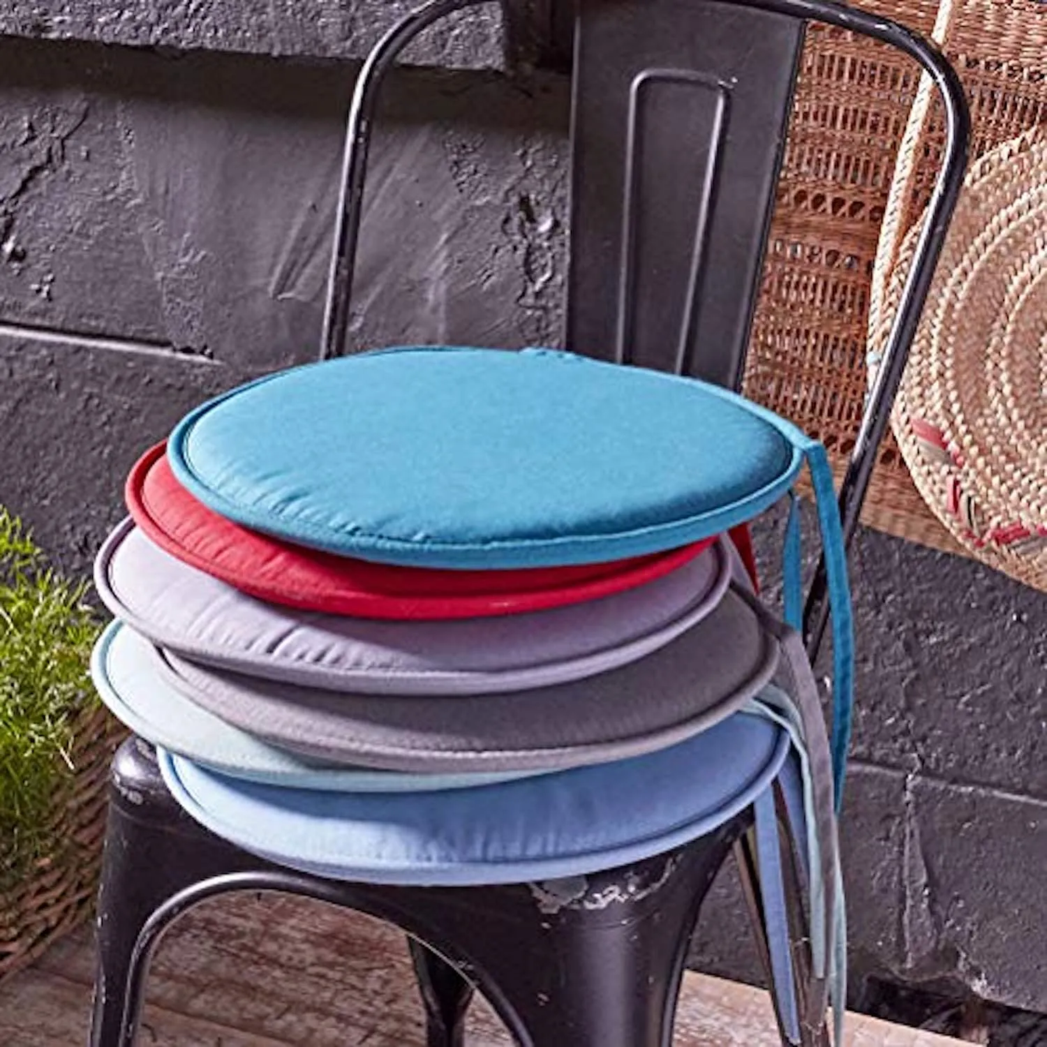 Stof Nelson galette de chaise curry Ø40 cm ronde