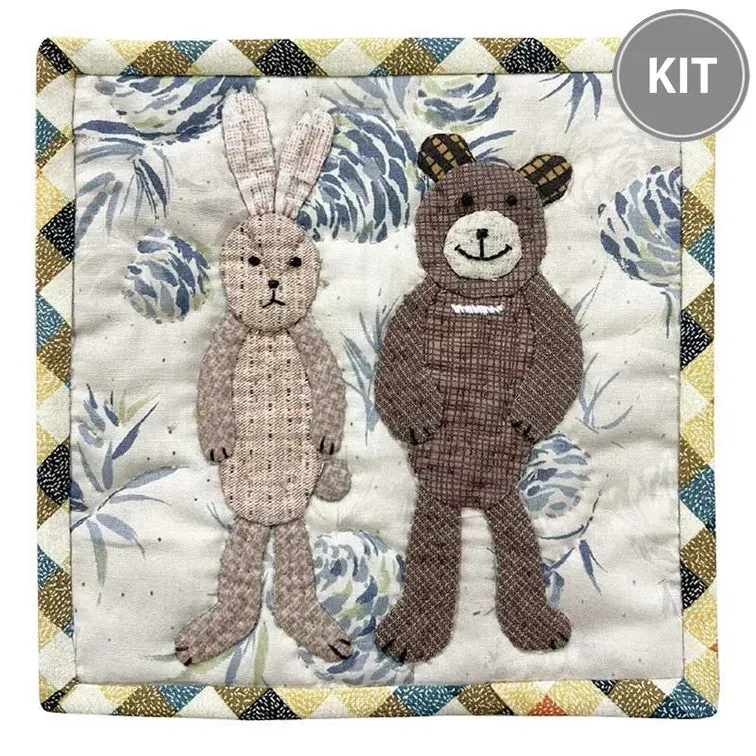 Yoko Saito Best Friend Mini Quilt kit patchwork 17 cm