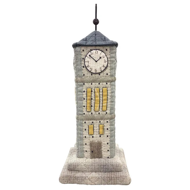 Yoko Saito Clock Tower kit maison 3D tissu 23 cm
