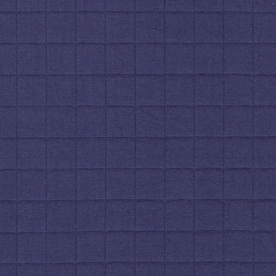 La Maison Naïve coton matelassé indigo échantillon tissu