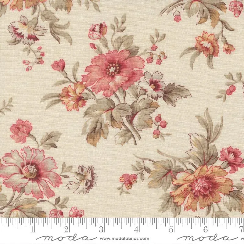 French General Joie De Vivre Pearl 13981-11 tissu coton perle