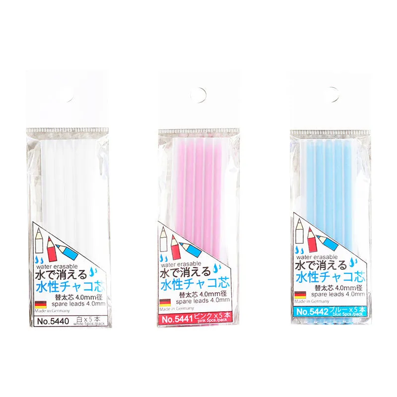 Yoko Saito recharge mines craie effaçable eau blanc 4 mm