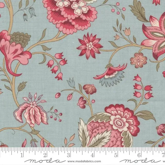 French General Antoinette 13951 13 coupon coton au mètre