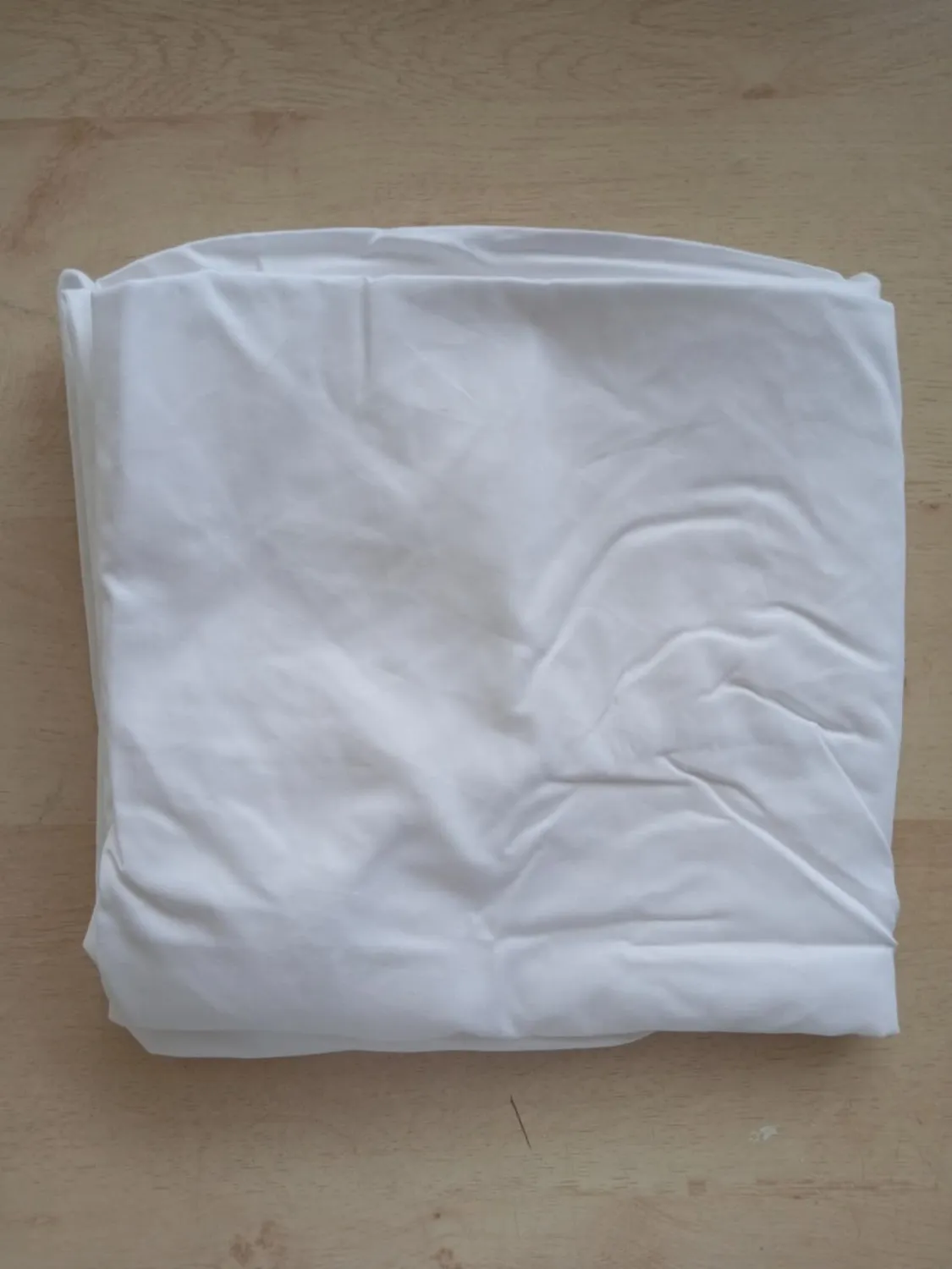 STOF Eden drap-housse 160x200 blanc coton