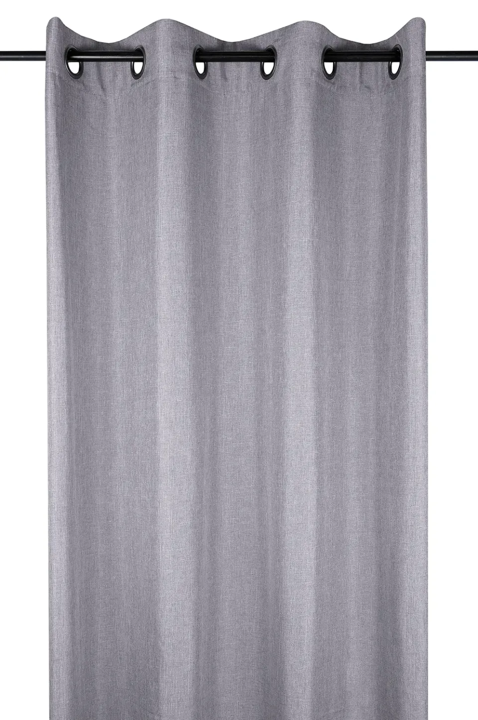 Stof Bea Rideau à Œillets Gris 140x260 cm Polyester