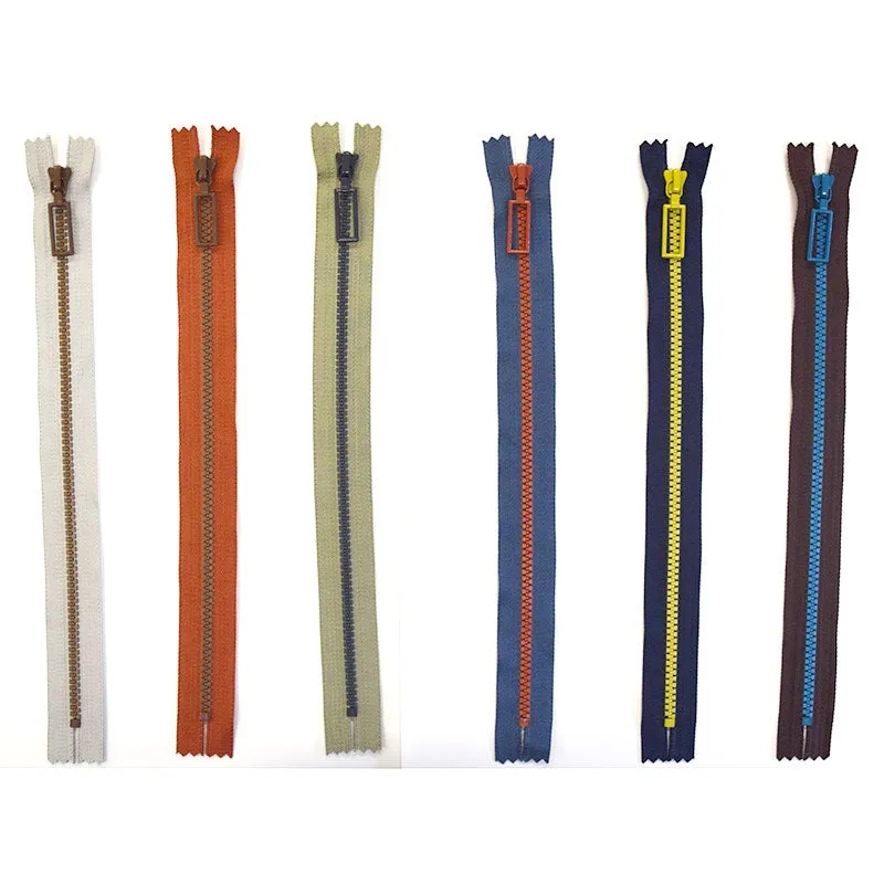 Yoko Saito Centenary fermeture éclair 30 cm grise