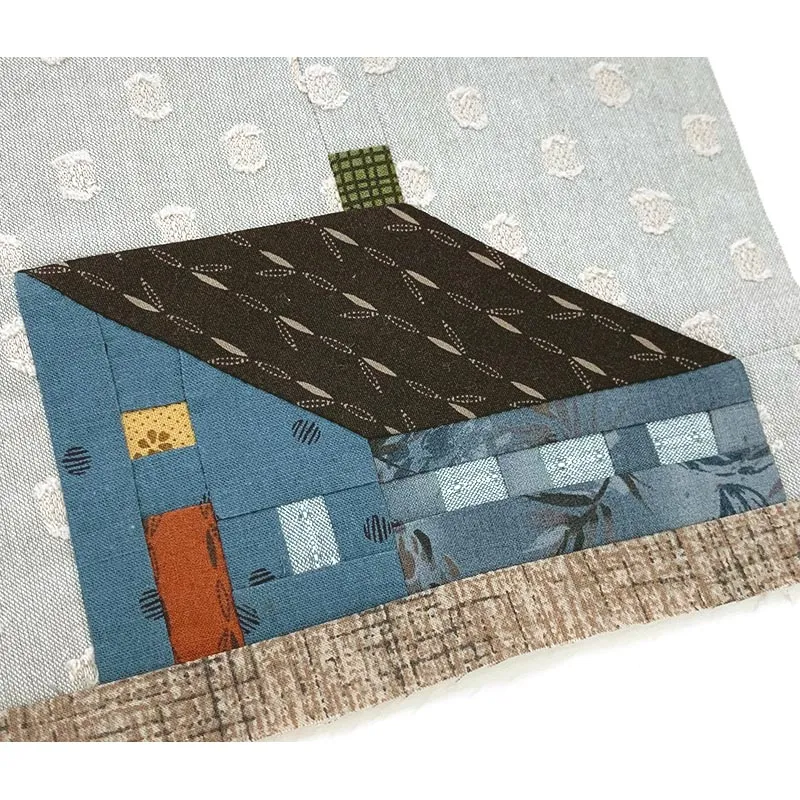 Yoko Saito Build A Town Factory kit patchwork maison