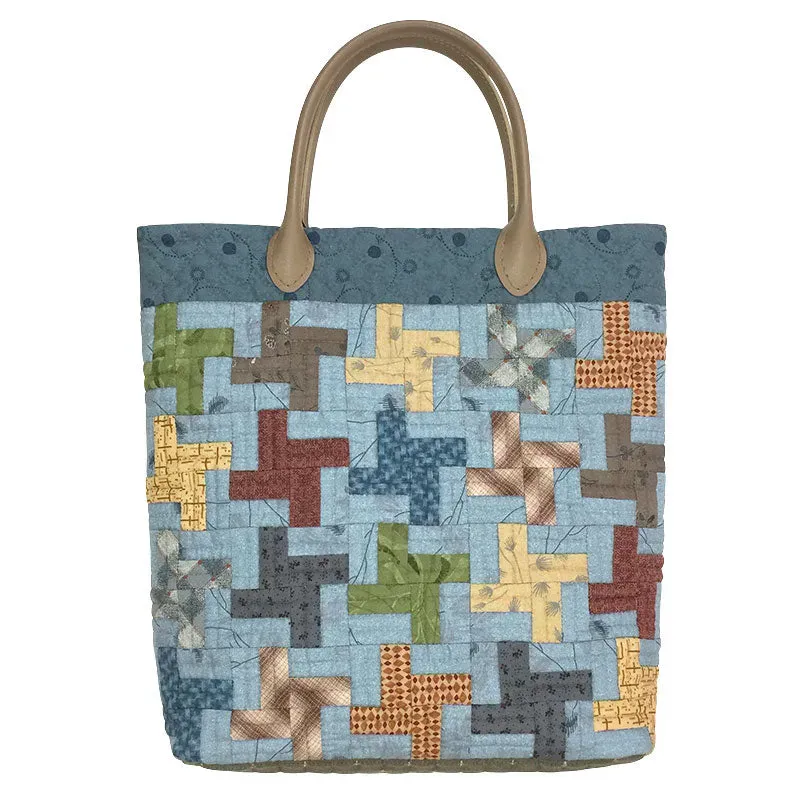 Yoko Saito Windmill Tote Bag kit sac cuir 33x35 cm
