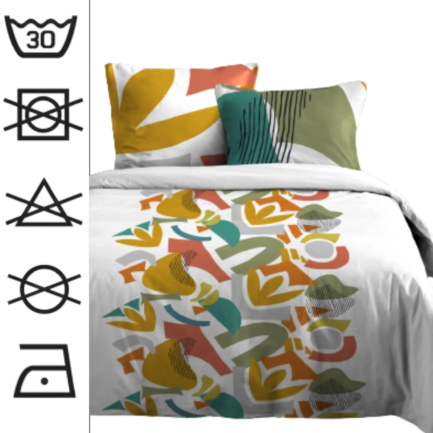 STOF Varisco parure housse couette 240x220 multicolore