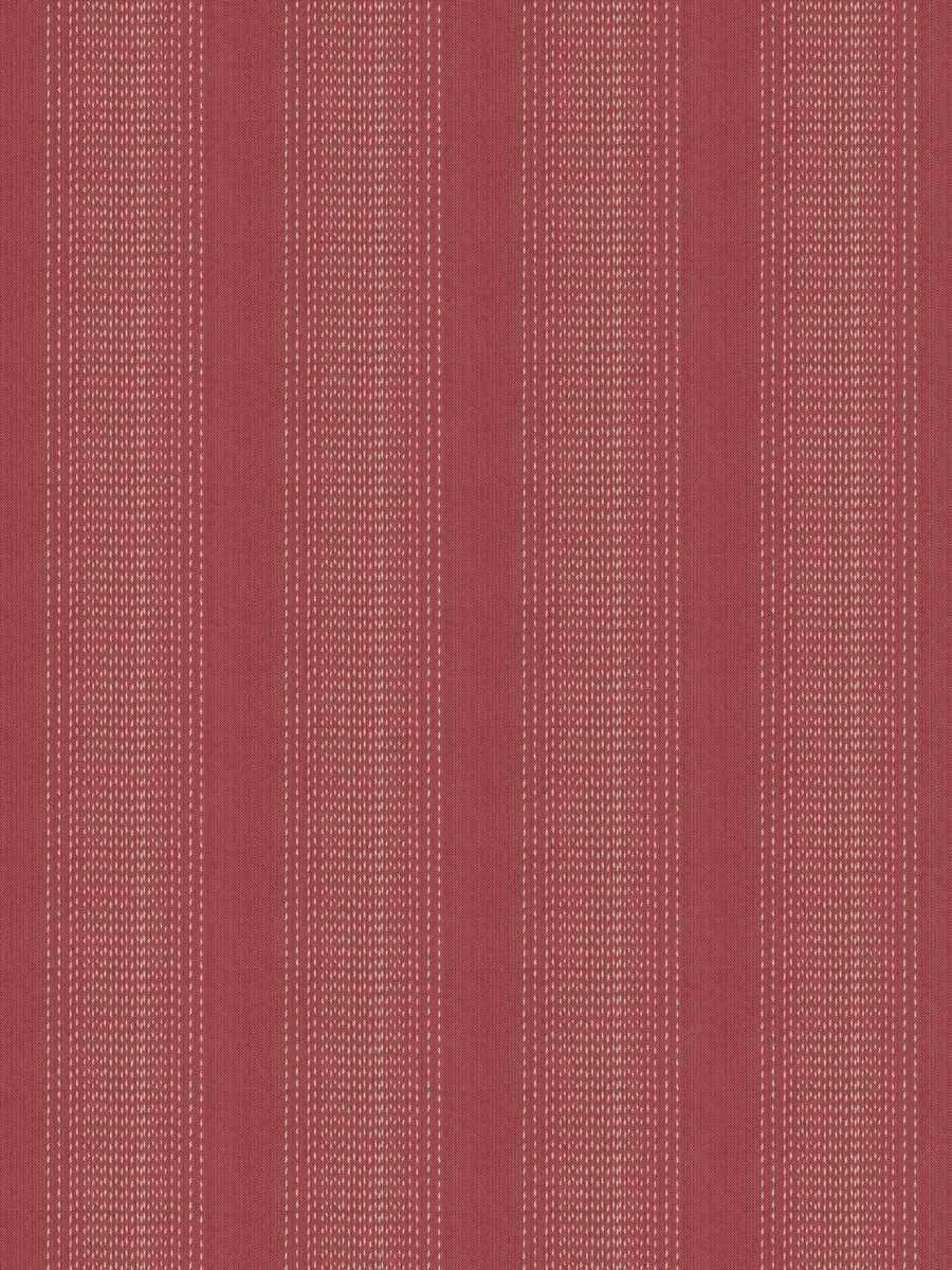 French General Jardin Maribel Stripe Rouge tissu coton