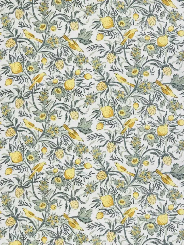French General Jardin Privette Soleil tissu ameublement 137 cm