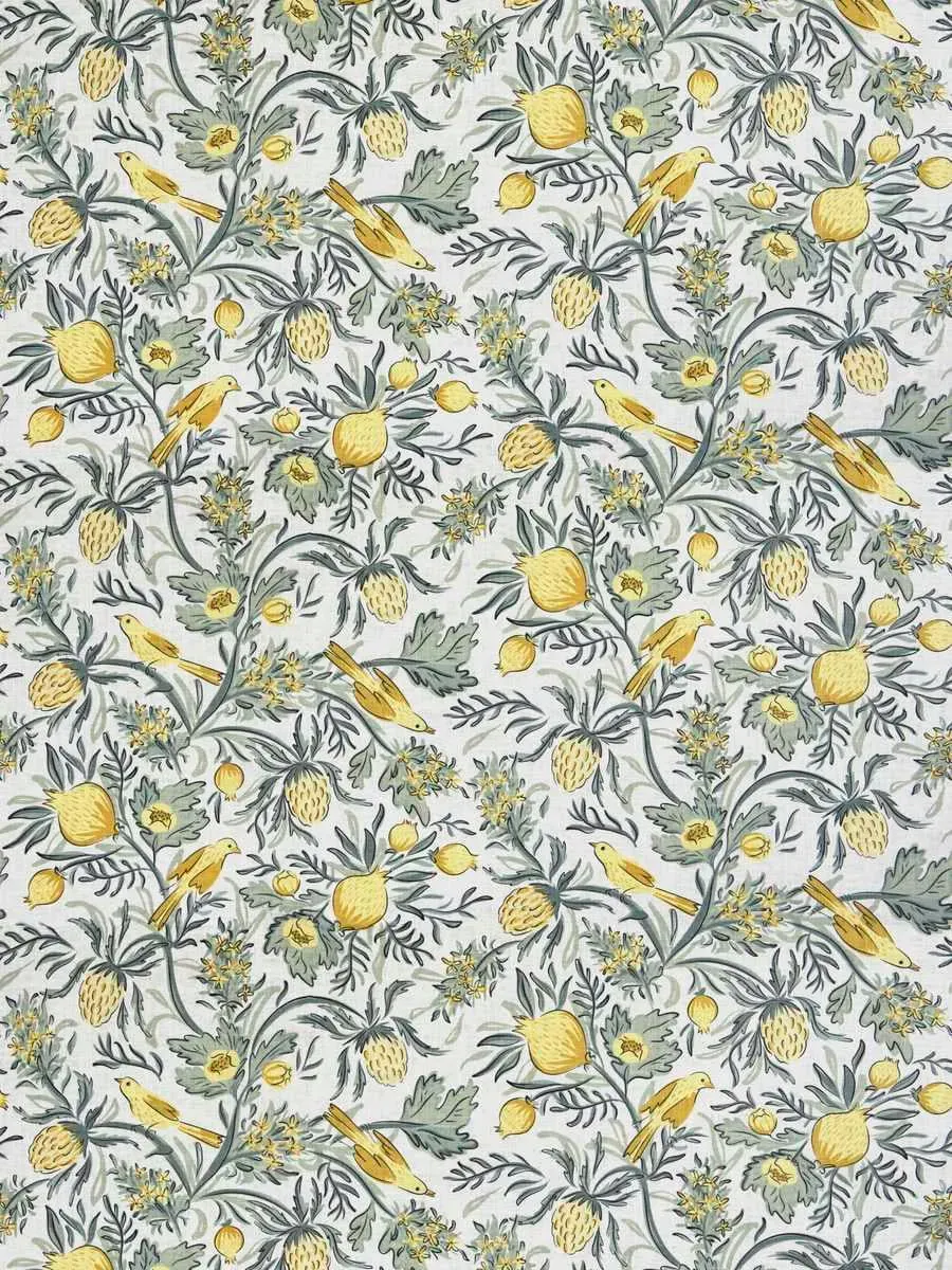 French General Jardin Privette Soleil tissu ameublement 137 cm