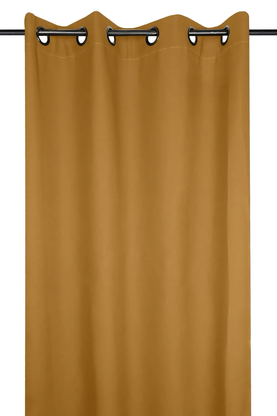 Stof Nelson rideau curry 135x240 cm uni