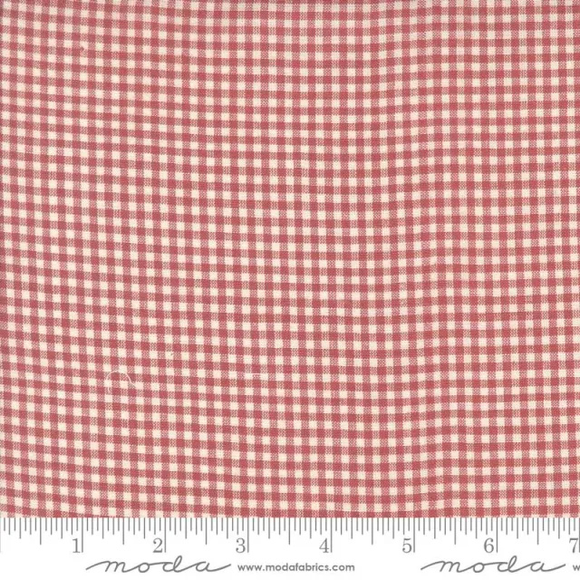 French General Ginghams Garance Pearl 12223 12 tissu vichy