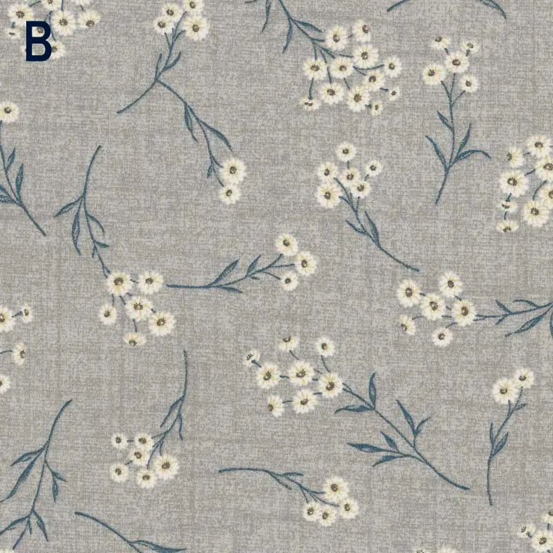 Yoko Saito Centenary 32 10746 tissu coton 33x35cm camomille