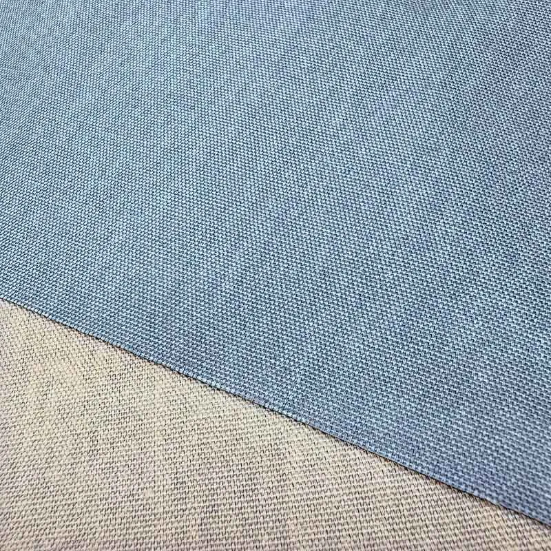Yoko Saito tissu oxford coton effet denim au mètre