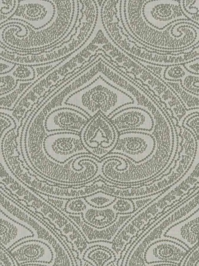 French General La Moreaux tissu brodé lin viscose au mètre