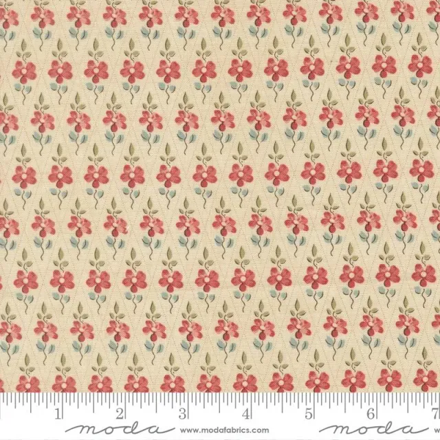 French General Fleur de Paris 13997 11 tissu coton Pearl