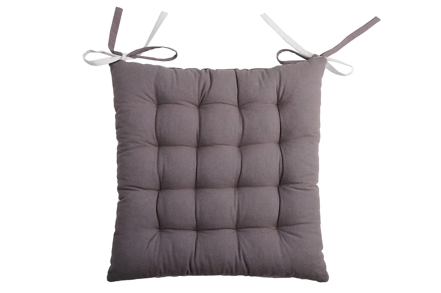 Stof Lovely Casa Charme galette 40x40 cm gris coton