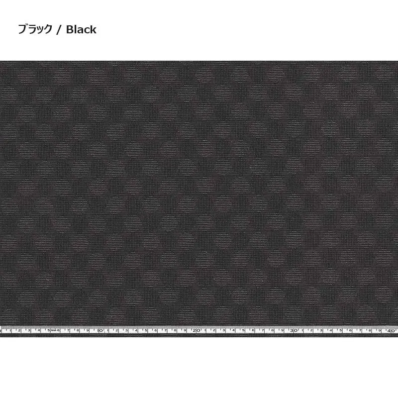 Yoko Saito web2604-A11 tissu coton blanc ronds au mètre