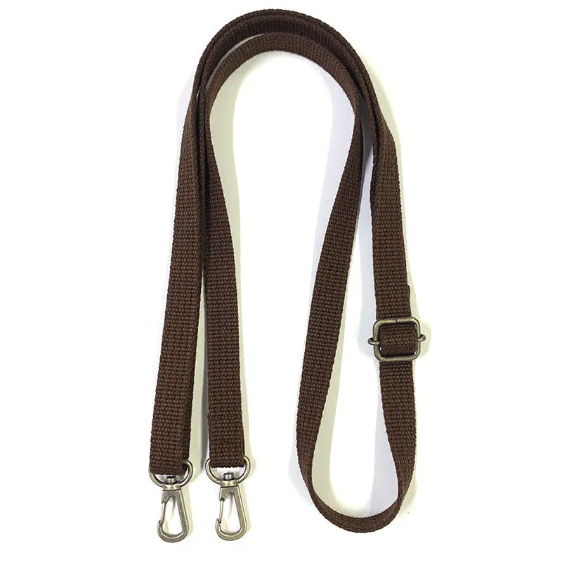 Yoko Saito sangle sac acrylique fine noire 15 mm réglable