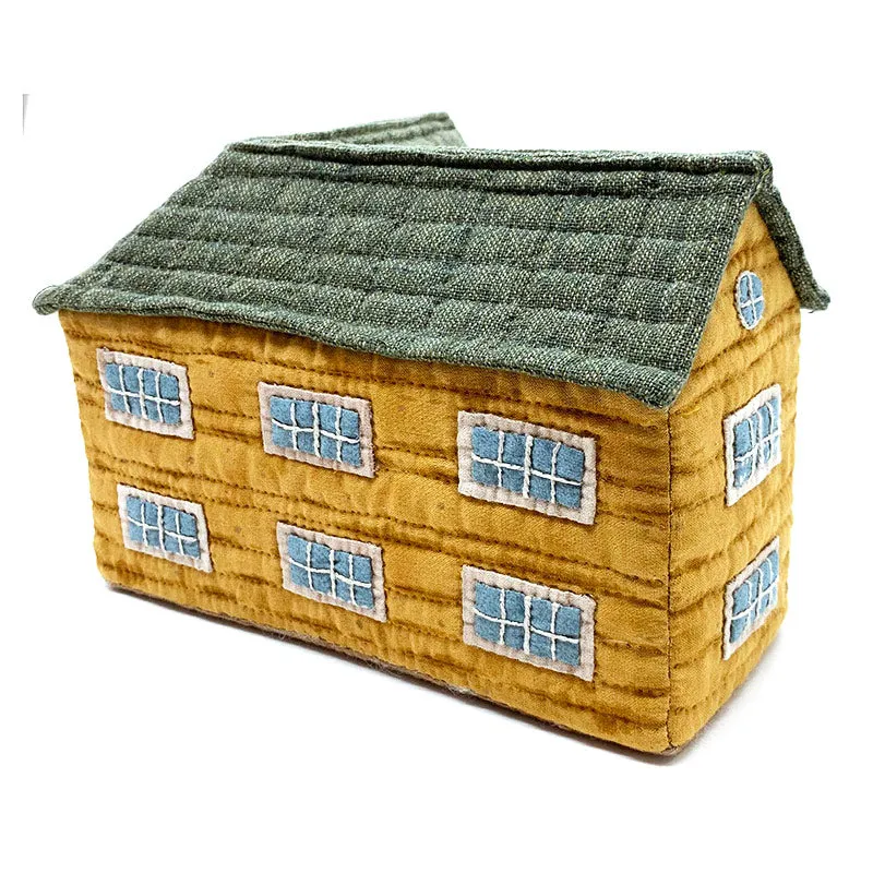 Yoko Saito 3D School kit patchwork maison école 19 cm