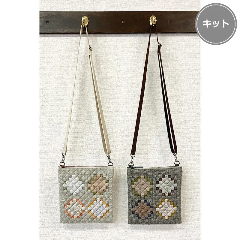 Yoko Saito Nine Patch kit pochette Centenary 21,5 cm