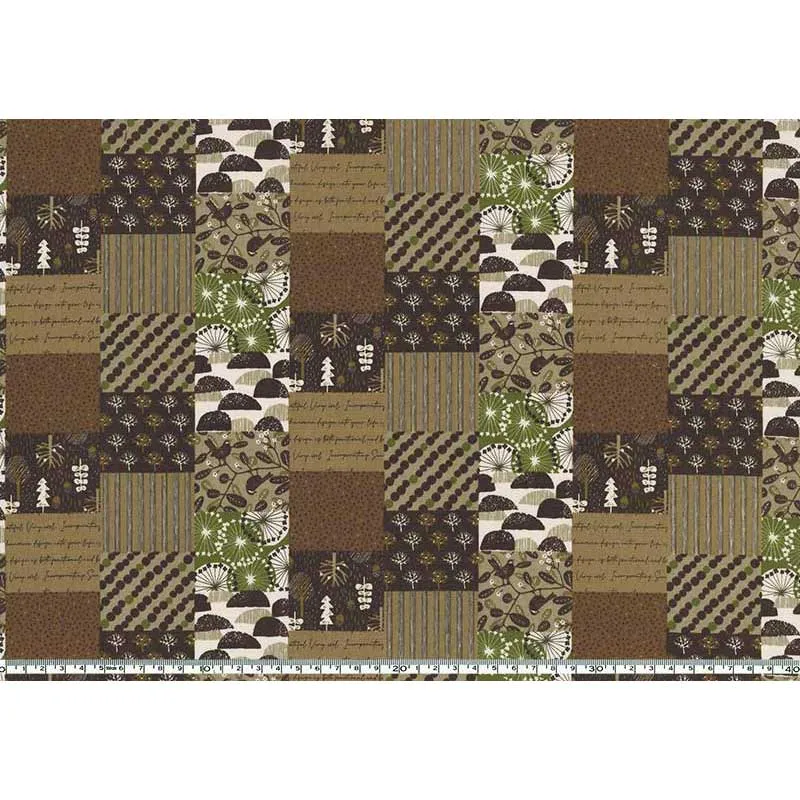 Yoko Saito 2026-01-A05 tissu coton patchwork au mètre