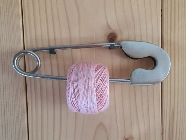La Croix et La Manière Coton perlé n°8 pelote rose 225