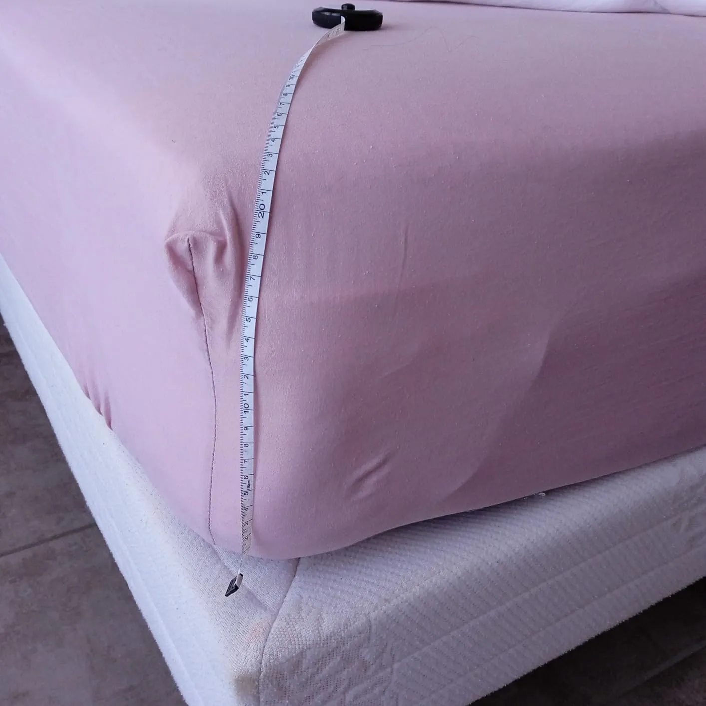 STOF Eden drap-housse 160x200 blanc coton