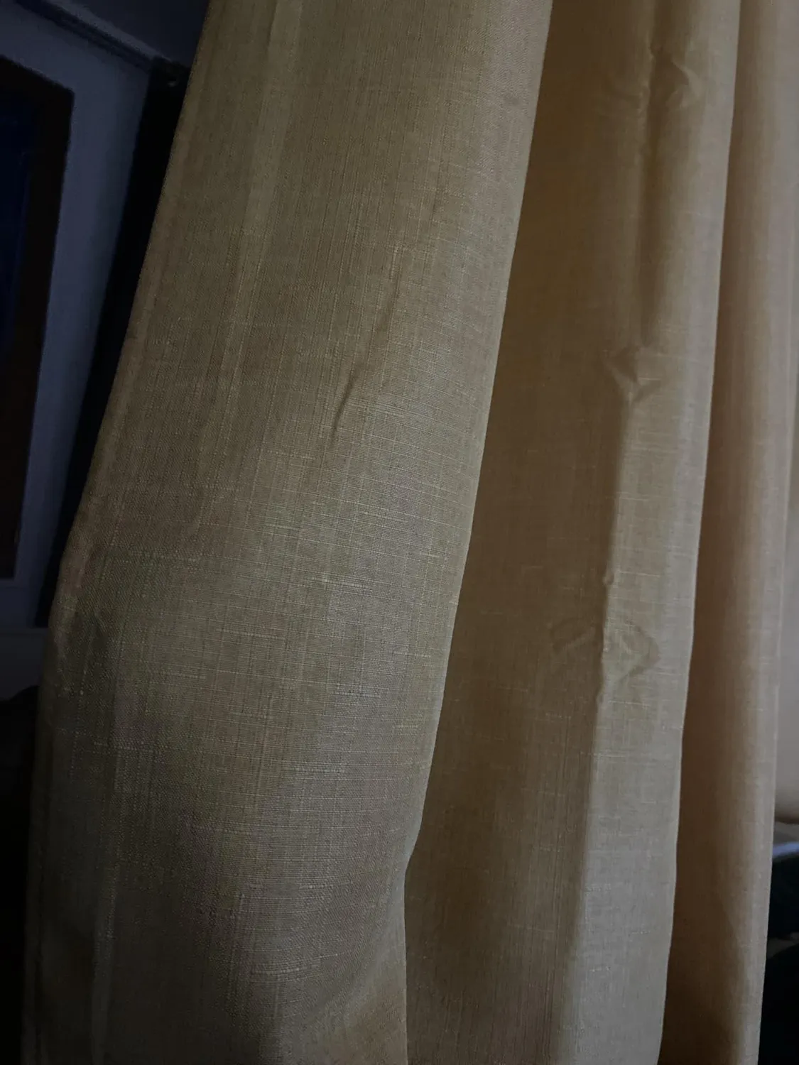 STOF Bea rideau 140x260 cm camel 1 panneau polyester