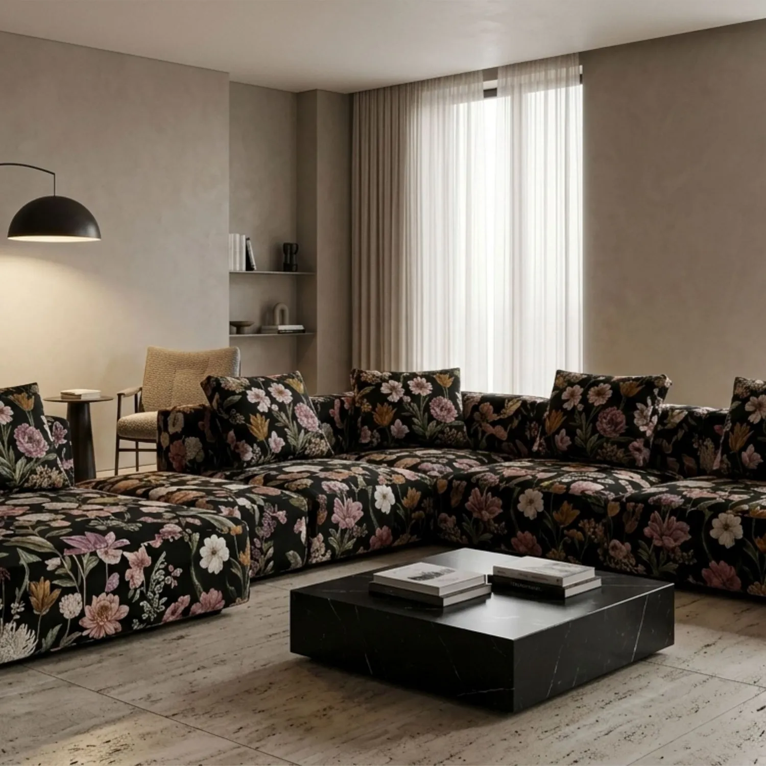 Elastron Rosalia Collection tissu printemps au mètre intérieur