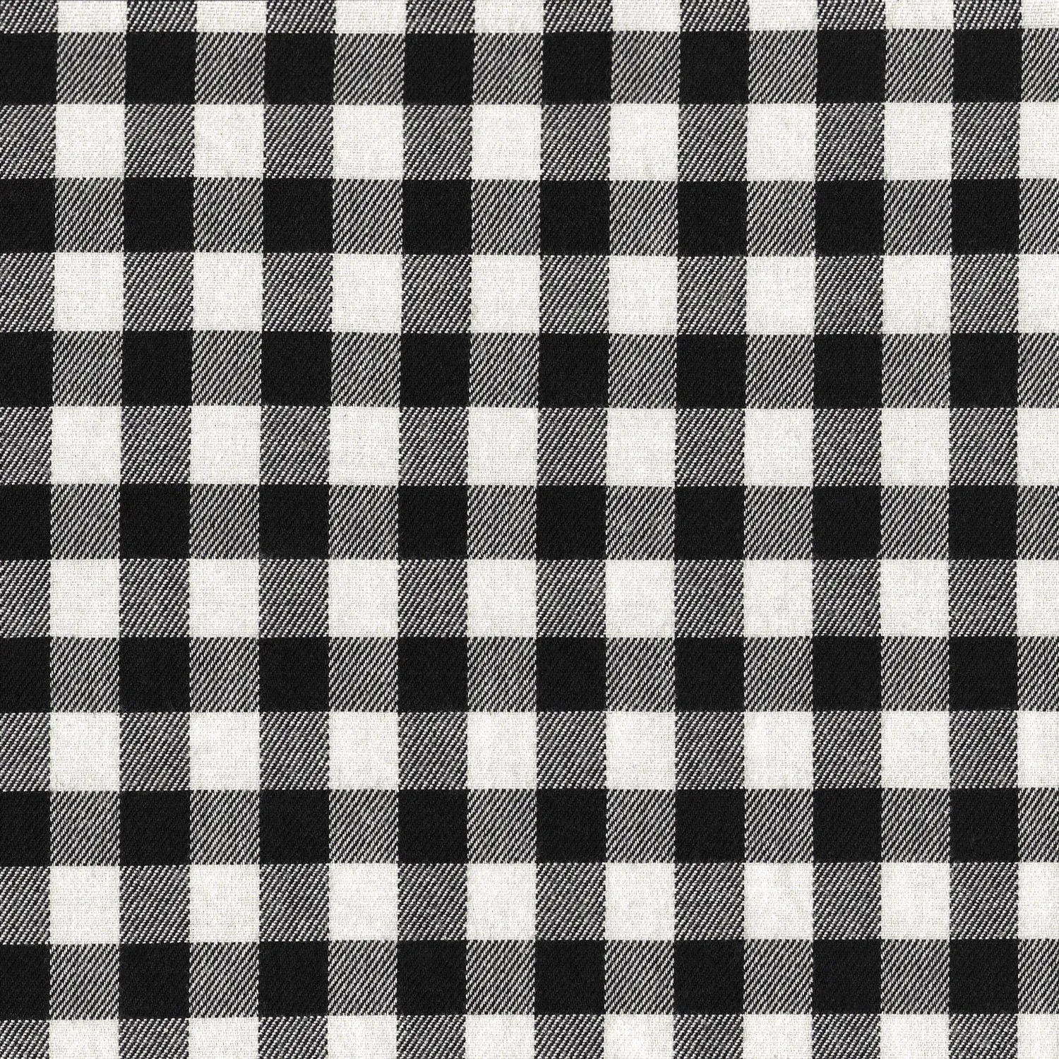 La Maison Naïve Vichy grands carreaux tissu flanelle noir