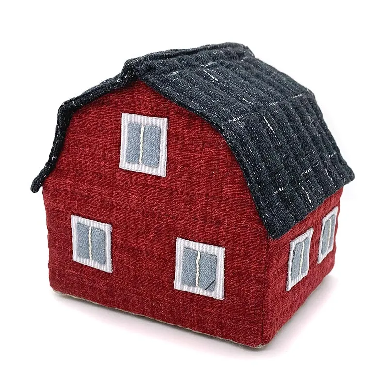 Yoko Saito 3D Barn Gambrel Roof kit maison tissu 12cm
