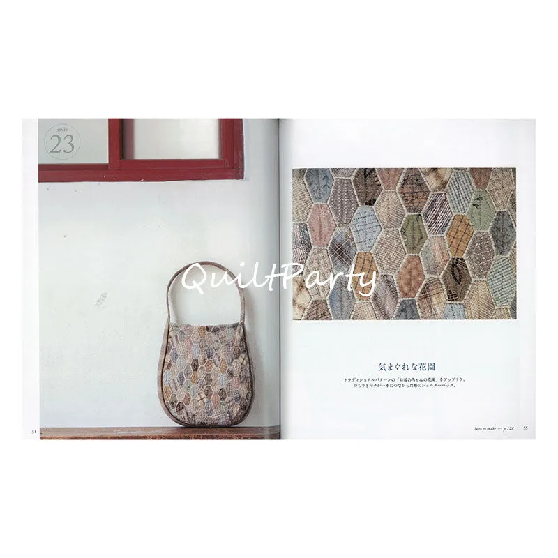 Yoko Saito Quilt Bag livre patchwork 26 sacs et accessoires