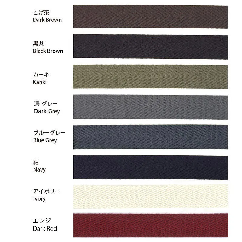 Yoko Saito sangle chevron 3cm au 10cm acrylique