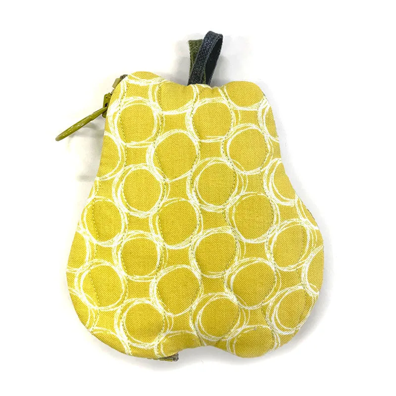 Yoko Saito Pear Pouch kit pochette poire 11x12 cm