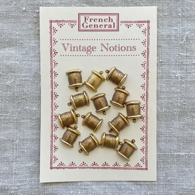 French General breloques bobine laiton lot 14